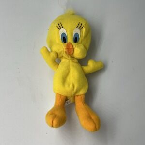 ✨Vintage 1997 Tweety Bird Plush 7" WB‎ Loony Tunes Classic Collection